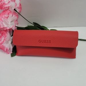 Guess Red Glasses Case